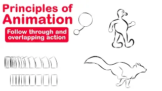 Follow Through & Overlapping Action | 12 Principles of Animation