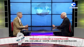 Prosigue la caída de la construcción - Arq. Luis Lumello en "Córdoba al Mundo"