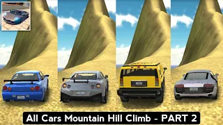 Extreme Car Driving Simulator All Cars Tallest Mountain Hill Climb - PART 2