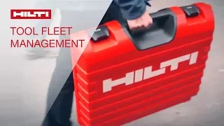 INTRODUCING tools on demand with Hilti Fleet Management
