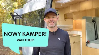 🚐🍃 VAN TOUR - Zobacz wnętrze unikatowego kampera! 🌟