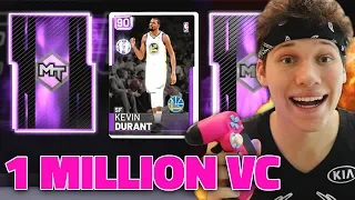 ULTIMATE 1 MILLION VC PACK OPENING LIVE - NBA 2K19