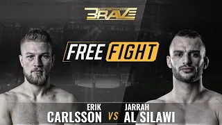 FREE MMA Fight | Erik Carlsson vs Jarrah Al Silawi | BRAVE CF 2