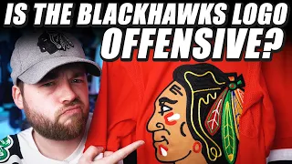 Is the Chicago Blackhawks Logo OFFENSIVE?