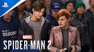 Young Peter and MJ in City Hall Bombing Mission in Marvel's Spider-Man PC Using Mods