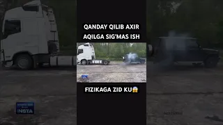 FURA DAF MASHINASI VA AMG BRABUS ROCKET 900 MAXLUQOTLARI KUCH SINAB KO’RISHDI, NATIJA AQILGA SIG’MAS