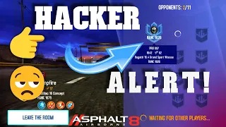 Asphalt 8 Airborne: HACKER ALERT! Caught Bugatti 16 4 Hacker Speed Hack (road to elite)