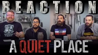 A Quiet Place (2018) MOVIE REACTION!!
