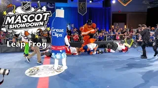 [4K] 2020 NHL All Star Game - Mascot Showdown: Ultimate Leap Frog