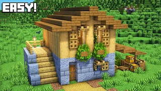 Minecraft: How to Build a Small Survival House | Oak House