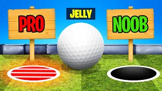 PRO vs. NOOB GOLF CHALLENGE! (Golf It)