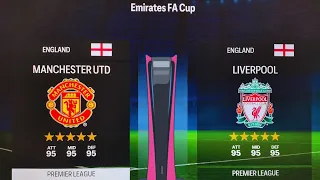 EA FC 24 Manchester United - Liverpool / Emirates Cup / PS5 Gameplay