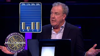 Jeremy Clarkson & The Audience Can't Help With This Question! | Who Wants To Be A Millionaire