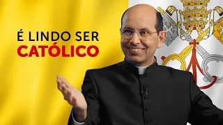 "...é lindo ser católico, é lindo ter santos que iluminam!"