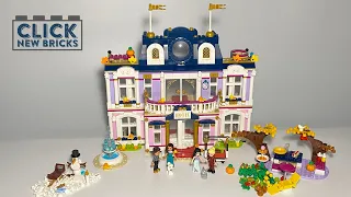 Lego Friends 41684 Heartlake City Grand Hotel Speed Build