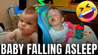 Cute Babies Sleeping Anytime Anywhere   Funny Baby Videos