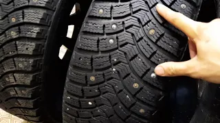 Обзор на шину MICHELIN Дошиповываем 3 сезон. Ошиповали Ремонтным шипоп.