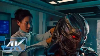 Ultron Crea El Cuerpo de Vision | Vengadores: La Era De Ultron |(4K-HD)