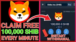 CLAIM FREE 100,000 SHIBA INU EVERY MINUTE TO Trust Wallet |BEST CRYPTO AIRDROP SITE|Free Shib Mining