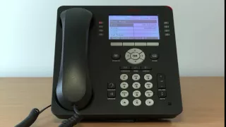16. Avaya Telephone System - Call Pick Up on the 9608