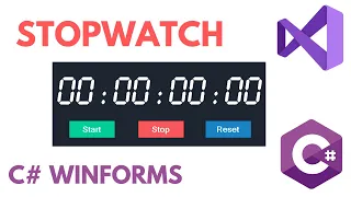 How To Create Stopwatch Using C# - Visual Studio Tutorials