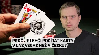 Proč je lehčí počítat karty v Las Vegas než u nás? | Martin Kabrhel