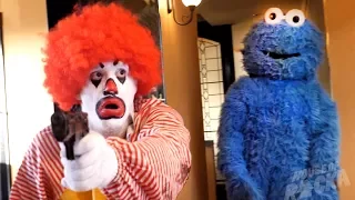 Ronald McDonald VS Cookie Monster