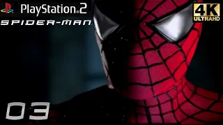 PS2 Spider-Man Movie The Game (2002) Walkthrough Part 3 Birth Of A Hero [4K 60fps]