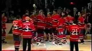 1995-96 - Montreal Forum Closing Ceremonies - Pass the Torch