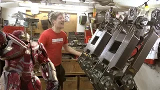 Making the Hulkbuster Part 1-Legs, Huge Hydraulic Legs