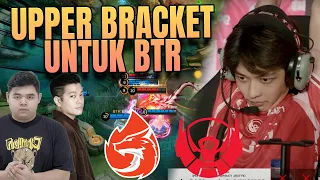 BTR MENJADI TEAM PERTAMA YG MENGAMANKAN UPPER BRACKET !! MPL SEASON 13 BTR VS AURA GAME 2 !!