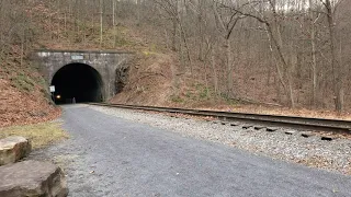 Western Maryland 1309 Exiting the Brush Tunnel