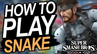 How To Play Snake In Smash Ultimate