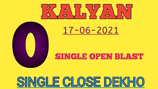 Kalyan 17/06/2021 single Jodi trick don't miss second touch line ( #johnnysattamatka ) 2021