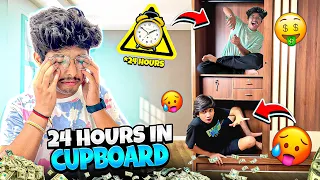 Living In Cupboard Of TSG Bootcamp For 24 Hours😍Who Can Survive Wins 20,000₹ 😨- Jash Dhoka Vlogs