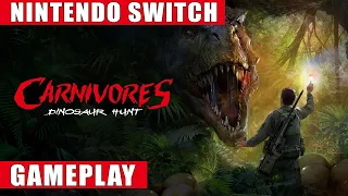 Carnivores: Dinosaur Hunt Nintendo Switch Gameplay