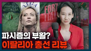 신임 총리는 여자 무솔리니? 2022 이탈리아 총선 정리 | 조르자 멜로니, 파시즘, 이탈리아