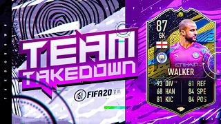 GOALKEEPER KYLE WALKER AND A PRIME ICON MOMENTS PACKED!!! Fifa 20 Team Takedown