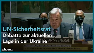Ukraine-Debatte im UN-Sicherheitsrat