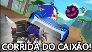 SONIC corrida do caixão, coffin dance (meme do caixão)