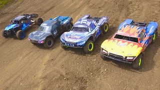 RC ADVENTURES - LiTTLE DiRTY 2016 Canadian Large Scale Mixed Class Racing Day - Track, Test & Tune