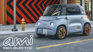 Citroën AMI 100% ëlectric - Electric urban mobility for all. Truly for all!