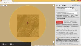 NukeMap 3D ОБЗОР