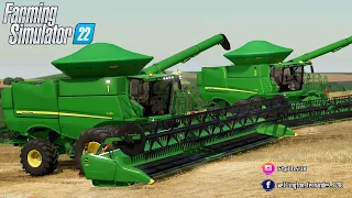 ESTREIANDO AS NOVAS COLHEITADEIRAS JOHN DEERE  S790 | Recanto Mineiro | Farming Simulator 22 | ep.03