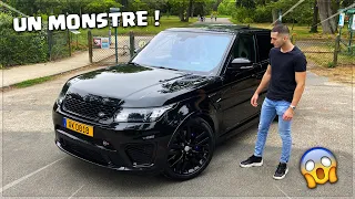 IL N'EST PAS LA POUR ENFILER DES PERLES!! RANGE ROVER SVR DE 550 CHEVAUX!😱😳