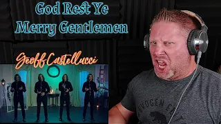 God Rest Ye Merry Gentlemen | Geoff Castellucci (Low Bass Singer Cover) REACTION