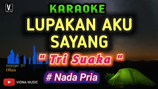 Tri suaka - Lupakan Aku  Sayang ( Karaoke )