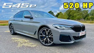 520HP BMW 545e G30 REVIEW on AUTOBAHN - ULTIMATE 5 Series?!