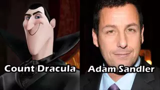 Hotel transylvania characters voice's and actor's