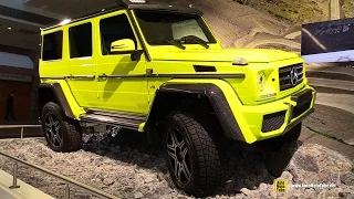 2016 Mercedes-Benz G500 4x4 Squared Sondermodell - Exterior Walkaround - 2015 Frankfurt Motor Show